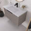 Meuble-lavabo mural 36 po avec lavabo en résine-1089772724