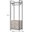 Alva Open Wardrobe with 2 Drawers-1028925241