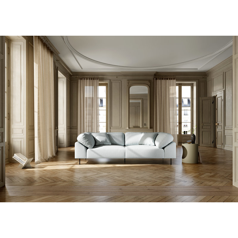 Collar 2.5-Seater, Polyester, Ivory
