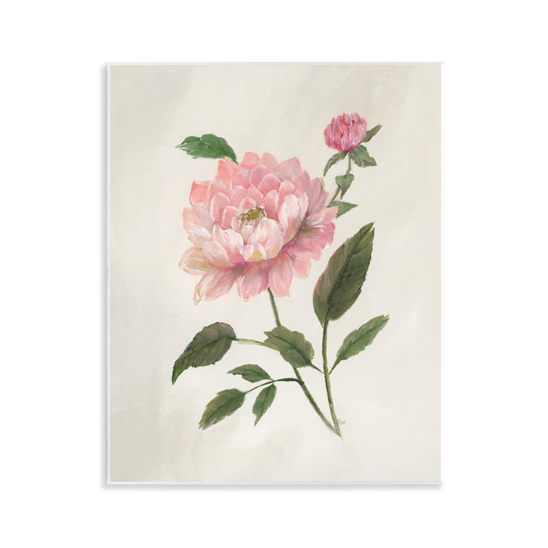 «Simple Dahlia Bloom», art mural, par Nan