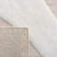 Tapis ivoire / beige en laine et coton tissé à plat à la main Brogun-1576952797