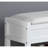 Bench With Shoe Storage In Pristine White - Elegant Look Compartment And Seat Practical Design-751276878-751276876