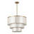 22" 5-Light Tiered Capiz Shell Drum Chandelier-6326717-6326716