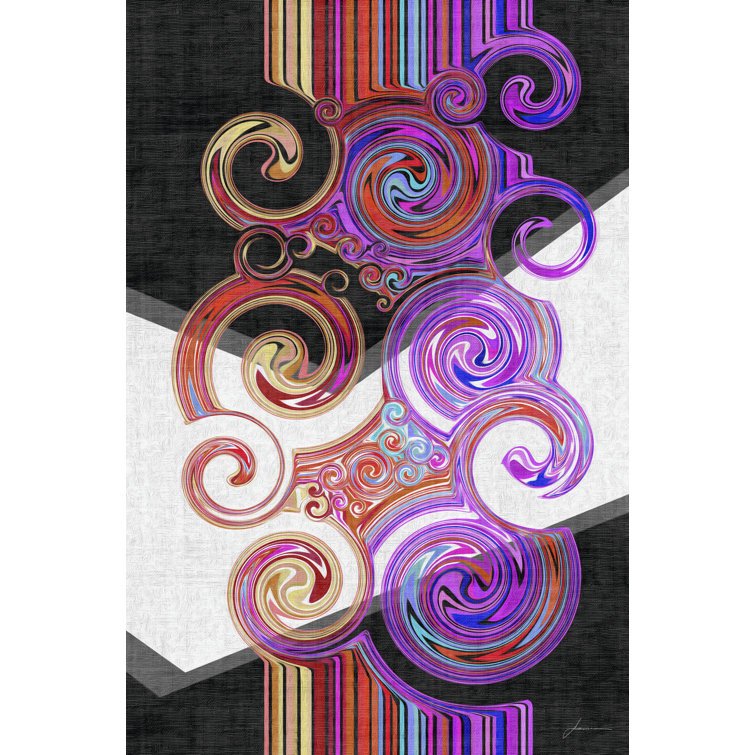 Twirl II by James Burghardt - Wrapped Canvas Art Prints