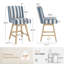 Tabouret de comptoir pivotant rembourré Kamiyla-1711792193