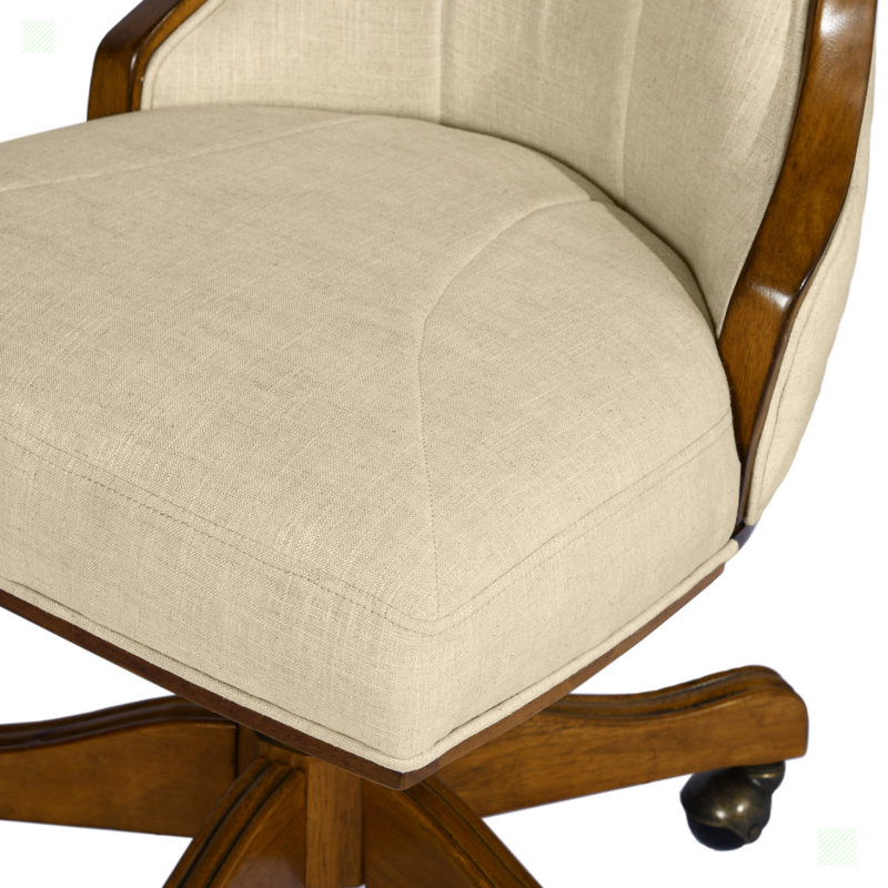 Chaise pivotante à hauteur réglable avec roulettes