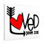 Loved John 3:16 1 Piece Wrapped Canvas Wall Art-364565393