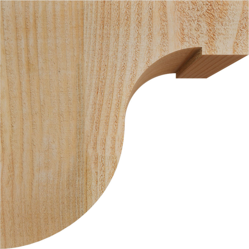 Del Monte Corbel, H 12 po x l 6 po x P 12 po, Sapin de Douglas, Sciage brut