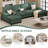 3-Piece Modular Upholstered Sectional Couch-83089862