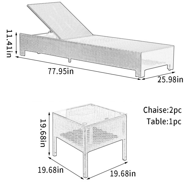 Dimensions du produit