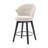 Set of 2 Counter Height Swivel Bar Stools, Chenille Upholstered Chairs with Wide Backrest for Bar, Kitchen Island, Dining Room-975759550