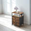 Andamo 39cm W Metal Bedside Table