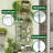 Orizaba 6 Tier Adjustable Wire Shelving Unit Organizer Steel Storage Rack w/ Hooks, Leveling Feet-1048856770