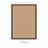 Nannette Handmade Medium Beige Berber with Black Cotton Border Made in the USA Area Rug-1580327333