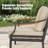 Tamarin Patio Aluminum Club Chairs With Sunbrella® Cushions (Set of 2)