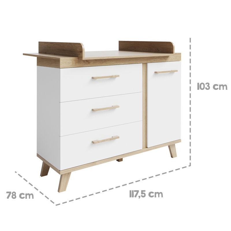 Convertible 3 -Piece Nursery Furniture Set