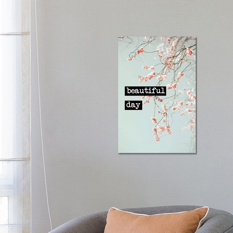 Beautiful Day - Print on Canvas, Wrapped Canvas, 66.04cm H x 45.72cm W x 1.91cm D
