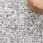 Glamour Hand Tufted Viscose Wool Cotton with Latex Geometric Rug in Ivory/Black-836252184
