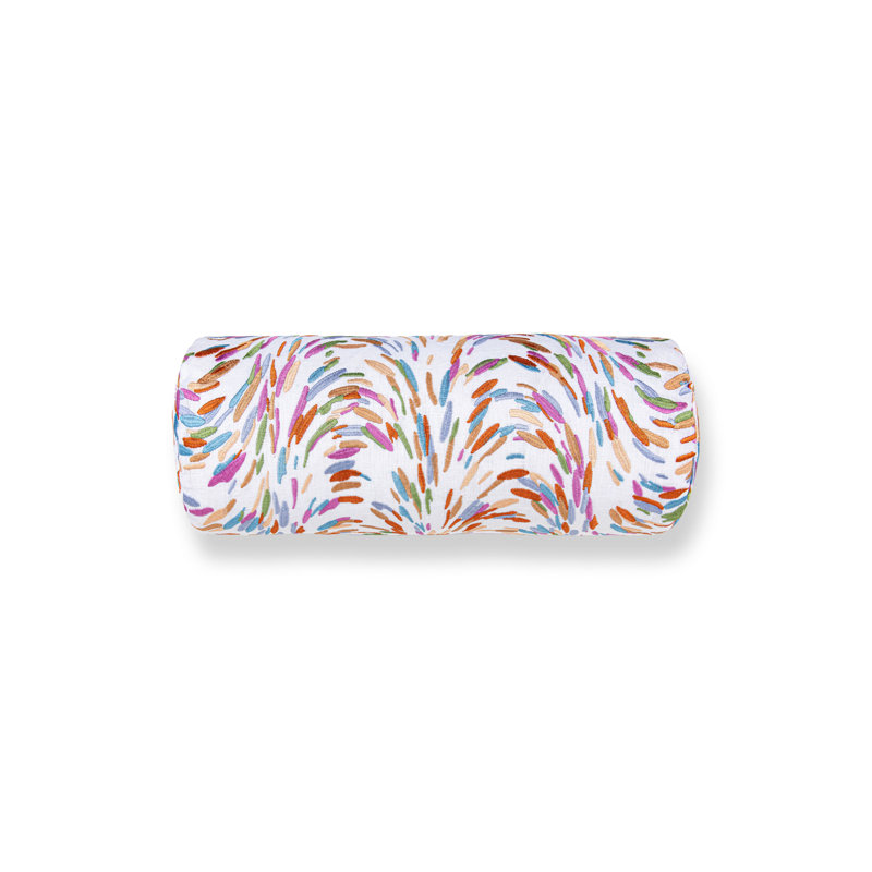 Coussin à broderie fontaine, Pêche