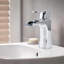 Robinet mitigeur monocommande avec jet cascade pour salle de bain, idéal pour bar et lavabo - Laiton massif, réglage facile du débit, convient aux meubles-lavabos et VR, débit d'eau précis, résistant à la corrosion