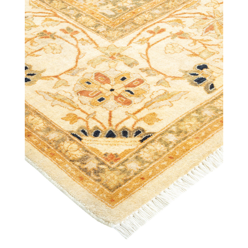 Classic One-of-a-Kind 6' 2" X 9' 0" Hand Knotted Area Rug