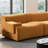 Ronique Upholstered 144.29 " Fabric Sectional-849778405