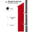 Celes Steel Wall Mounted Post Box-1751181077