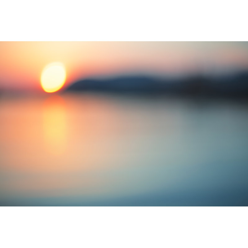 Sunset - Wrapped Canvas Print, 30cm H x 46cm W x 3.8cm D