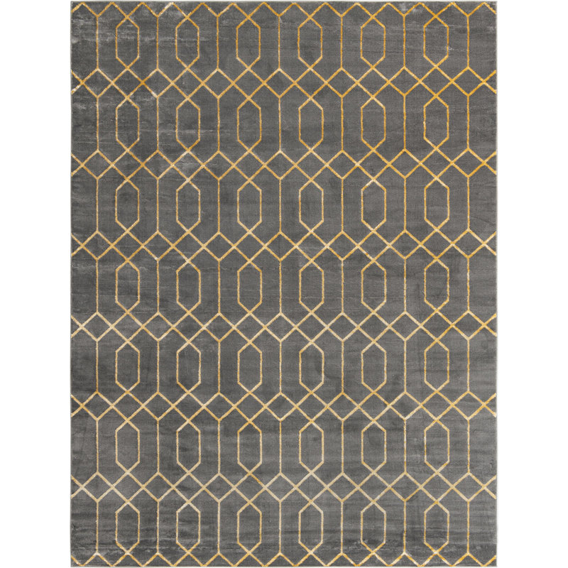 Corando Geometric Indoor Rug, Rectangle 10' x 13'