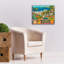 «Verdant Terrace Embrace Coastal Metropolis» par Doron David, art mural sur toile, 24 po x 20 po