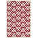 Chatham Hand Tufted Wool Red/Ivory Rug