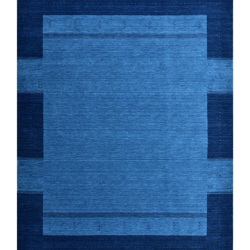 Area Rug in Blue, Rectangle 8' x 10'