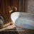 Purist Floor-Mount Bath Filler Trim with Handshower-66779252
