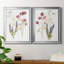 «Lobelia Garden I», ensemble de 2 impressions sur toile encadrées-1385790954-1385790949