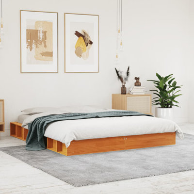Friona Wood Platform Bed