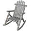 Chaise berçante en bois-2096014549