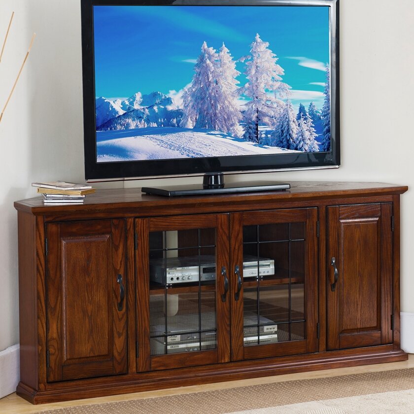 Lark Manor Arlissa Corner TV Stand for TVs up to 60