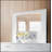 White Finish Mirror