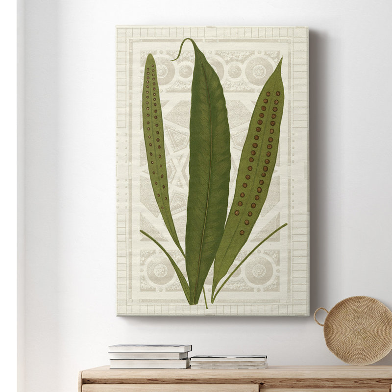 «Garden Ferns VI», impression sur toile tendue, H 18 po x l 12 po x P 1 po