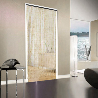 Emilee Bamboo Curtain Single Panel