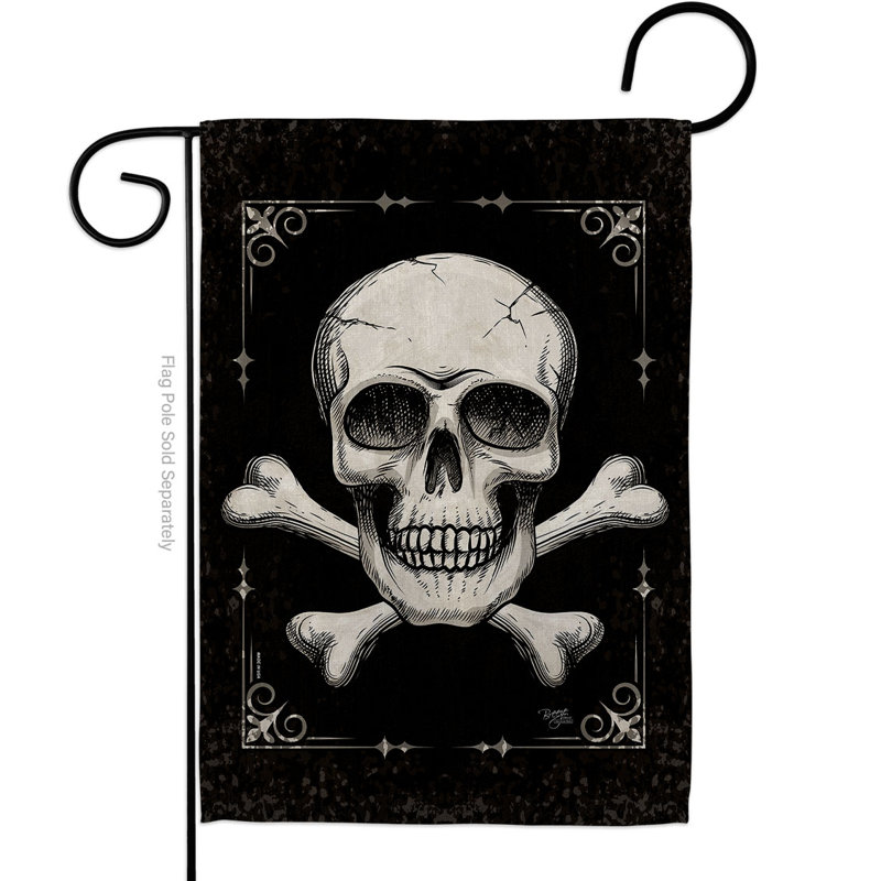 Double Sided 18.5'' H x 13'' W Polyester Garden Flag