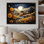 «Farmhouse Fields of Gold III», reproduction sur toile
