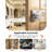 Probrico Square Panel Door Knob-128517382-128517380