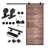 Wood Barn Door with Installation Hardware Kit 84" Height-79201164-79201176