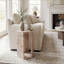 Table d'appoint luxueuse en marbre rose naturel Luxury