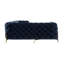 Chesterfield Corner Sofa L-Shape  with Gold Metal Legs-420588192-420624065