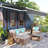 Winado 7'' Aluminum Cover Retractable Patio Awning-96913703-96913704
