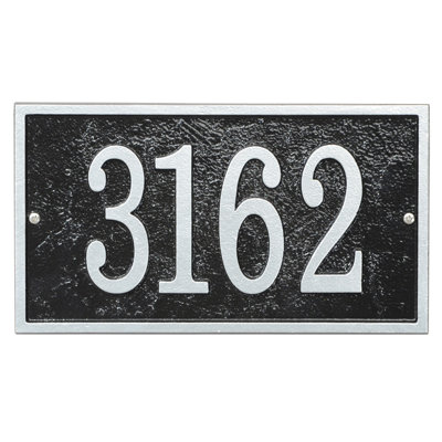 Fast and Easy 1-Line Wall Number Plaque