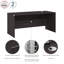 Coquille de bureau Areke 65W.-305413482