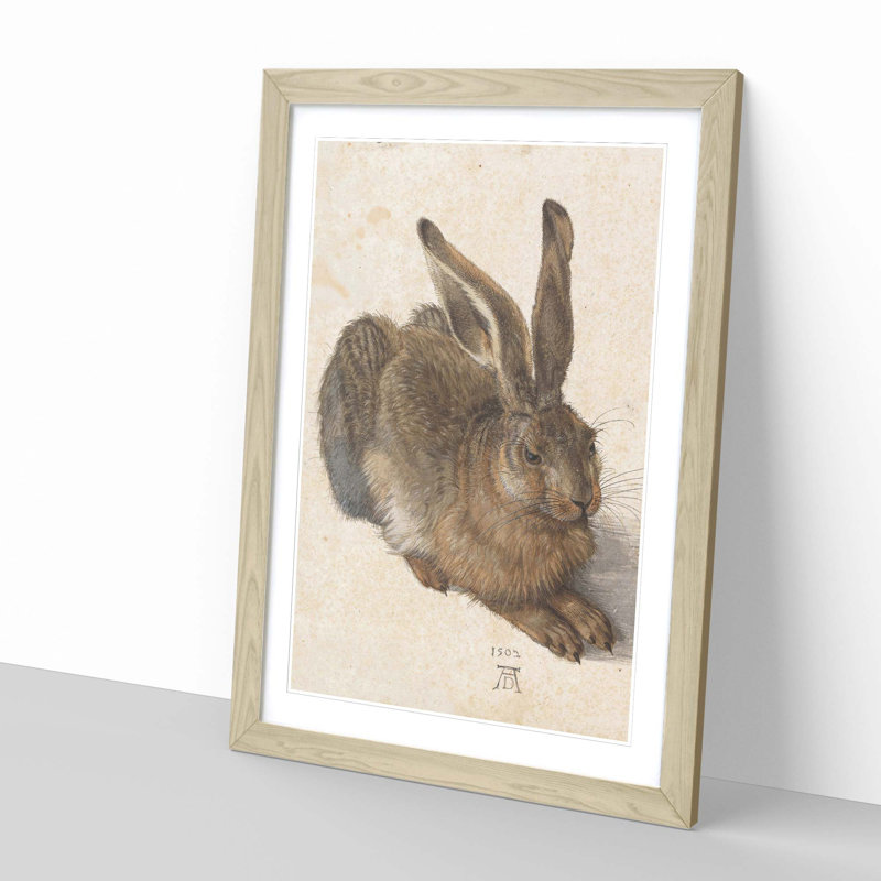 Albrecht Dürer - Single Picture Frame Print, Oak